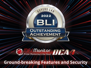 미국 키포인트 인텔리전스 - BLI 우수 성과상 수상: MPS 모니터 DCA 4